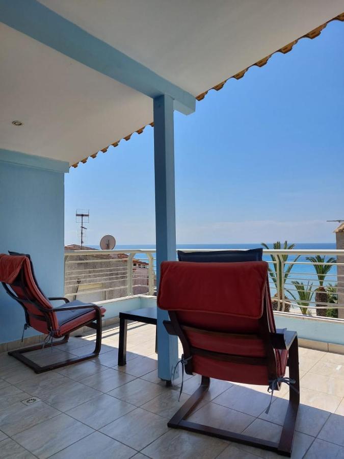 Apartment In Siviri Sea View Esterno foto