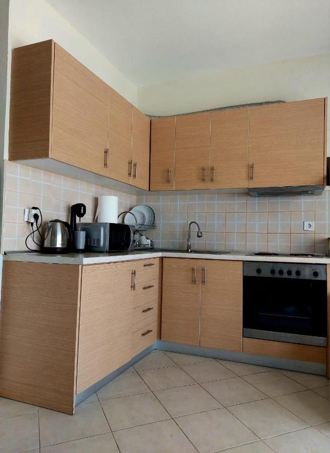Apartment In Siviri Sea View Esterno foto