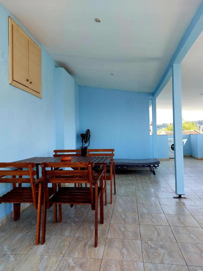 Apartment In Siviri Sea View Esterno foto