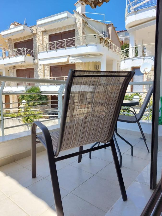 Apartment In Siviri Sea View Esterno foto