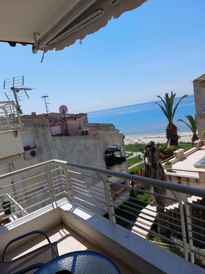 Apartment In Siviri Sea View Esterno foto