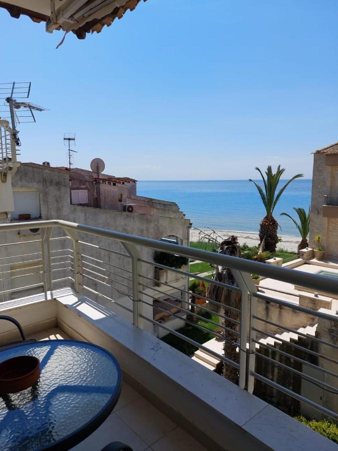 Apartment In Siviri Sea View Esterno foto